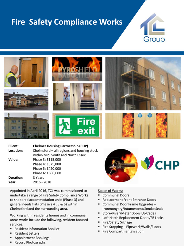 CHP – Fire Safety Compliance Works